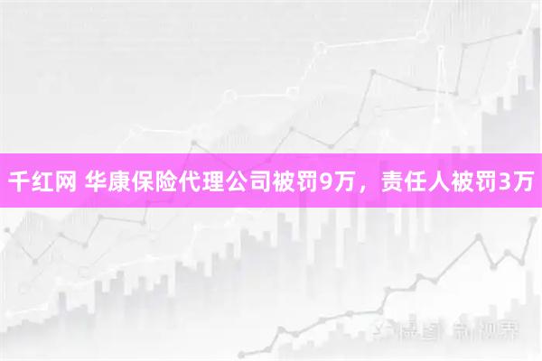 千红网 华康保险代理公司被罚9万,责任人被罚3万